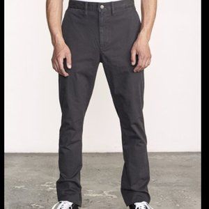 RVCA Dagger Slim Straight Chino - Gray - 31x31